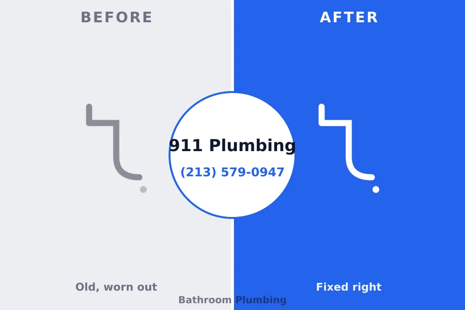 Before and after: plumbing company Nekoosa, WI